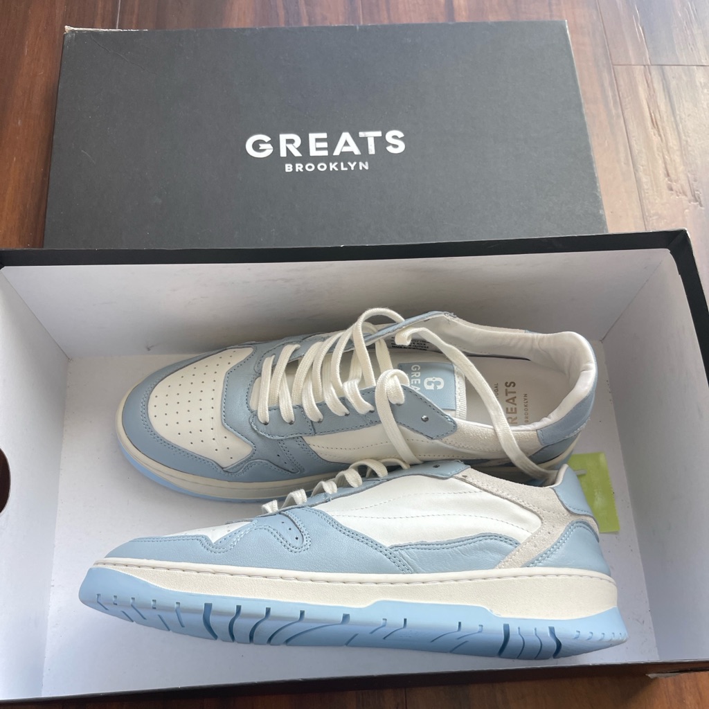New Greats The Brighton Light Blue Sneaker Women — image 3 of 8